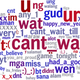 Non-openness word cloud